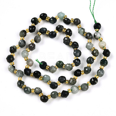 Natural Emerald Beads Strands G-T141-53-1