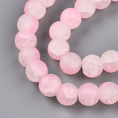 Crackle Glass Beads X1-GLAA-N009-10mm-02-1