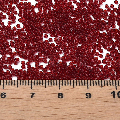 15/0 Transparent Czech Glass Seed Beads SEED-N004-004-28-1