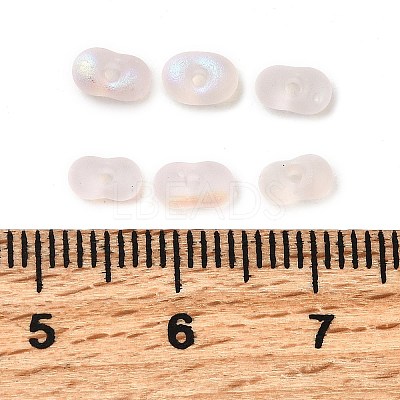 Glass Frosted Seed Beads SEED-NH0002-01B-1