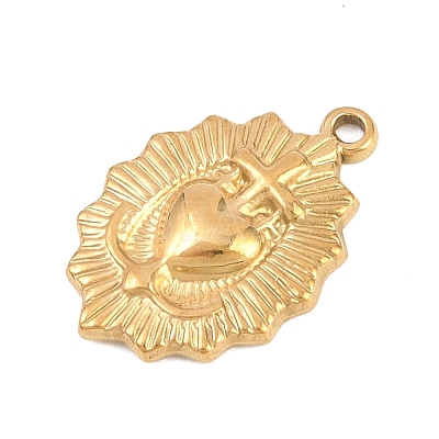 304 Stainless Steel Pendants STAS-D264-06B-G-1