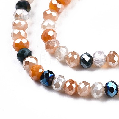 Glass Beads Strands GLAA-T006-16B-1