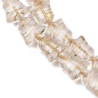 Czech Pressed Glass Beads GLAA-I061-36B-1