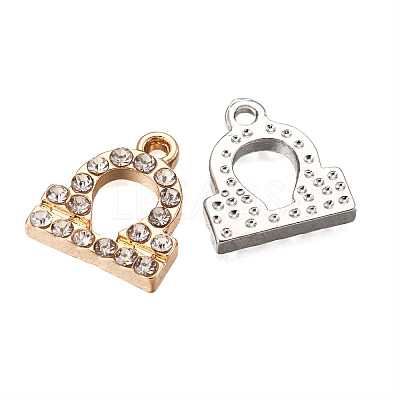 2 Sets 2 Colors Zinc Alloy Pendants ALRI-FW0001-02-1