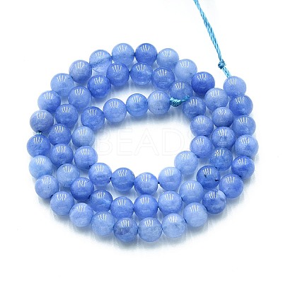 Natural Quartz Beads Strands G-N355-6mm-19-1