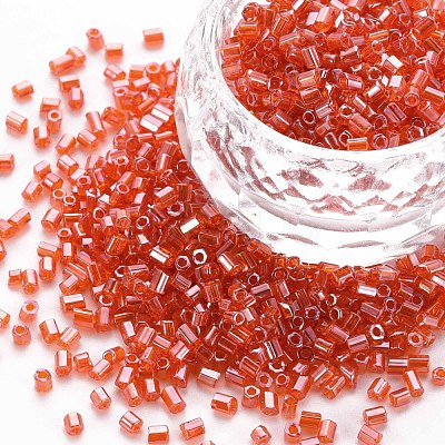 Glass Bugle Beads SEED-S032-11A-105-1