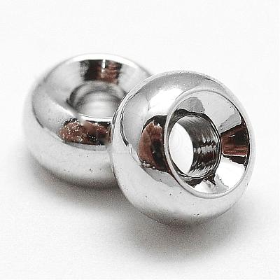 Brass Spacer Beads KK-P056-09P-NR-1