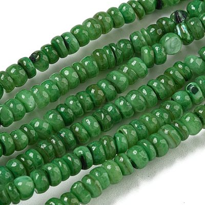 Dyed Natural Freshwater Shell Beads Strands BSHE-G039-07H-1