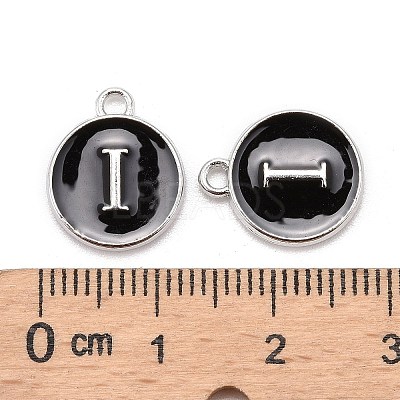 Platinum Plated Alloy Charms LS-ENAM-S118-02I-P-1