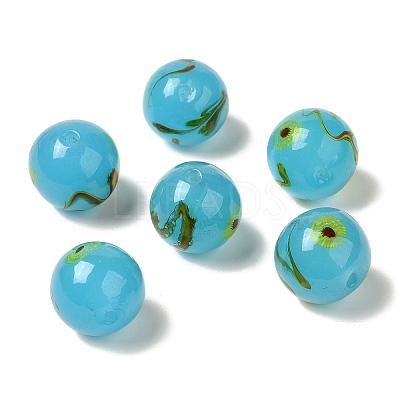 Handmade Lampwork Beads LAMP-C016-04E-13-1