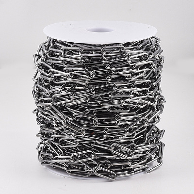 Unwelded Iron Paperclip Chains CH-S125-01A-B-1