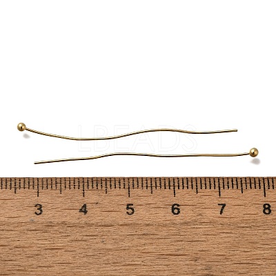 Brass Ball Head Pins KK-H502-03R-G-1