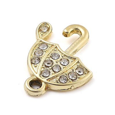 Alloy Rhinestone Pendants FIND-U026-10G-1