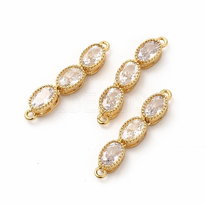 Rack Plating Eco-Friendly Brass Micro Pave Cubic Zirconia Pendants KK-K165-27G-01-1