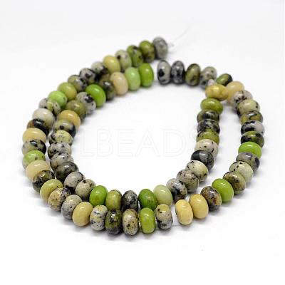 Natural Serpentine Beads Strands G-N0170-001-8.5mm-1