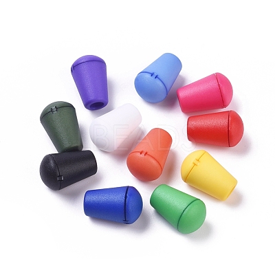 Plastic Detachable Bell Stopper Cord Ends KY-G010-M-1