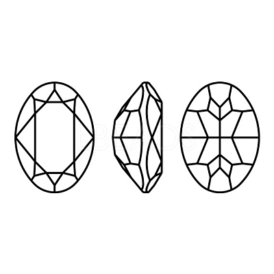 Preciosa&reg MAXIMA Crystal Fancy Stones X-PRC-FF18-70020-1