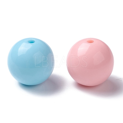 Opaque Acrylic Beads MACR-S370-C20mm-M1-1