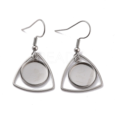 Tarnish Resistant 201 Stainless Steel Earring Hooks LS-STAS-Z036-09P-1