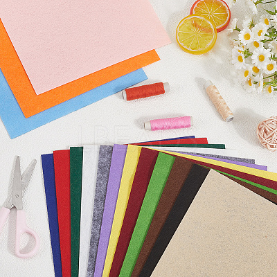 15Pcs Felt Non Woven Fabric DIY-SP0003-93M-1