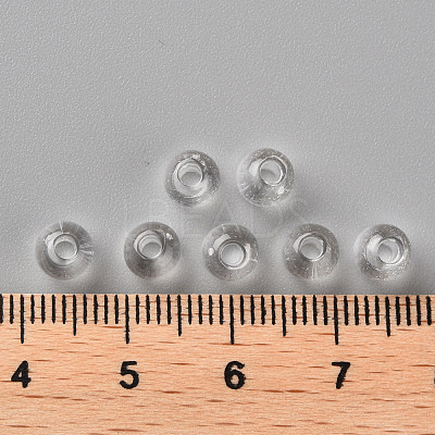 Transparent Acrylic Beads MACR-S370-A6mm-205-1