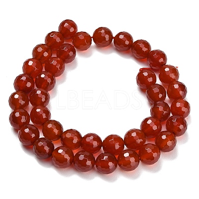 Natural Carnelian Beads Strands G-C280-B10-10mm-1