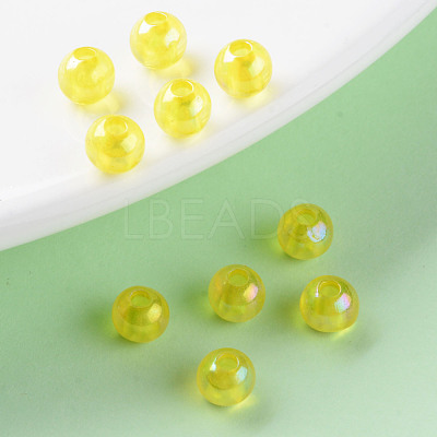 Transparent Acrylic Beads MACR-S370-B6mm-717-1