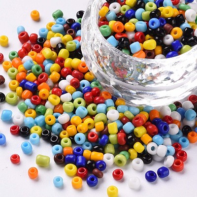 8/0 Glass Seed Beads SEED-US0003-3mm-51-1