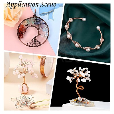 Copper Jewelry Wire CWIR-CW0.3mm-10-1