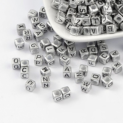 Horizontal Hole Acrylic Beads PB43C9308-1