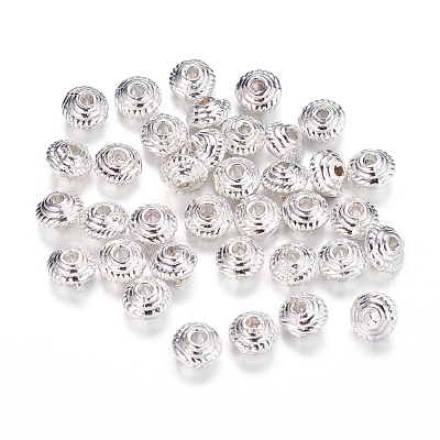 Tibetan Silver Color Plated Spacer Beads K0NJX022-1