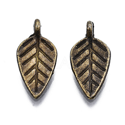 Tibetan Style Alloy Pendants TIBEB-P002-01AB-NF-1