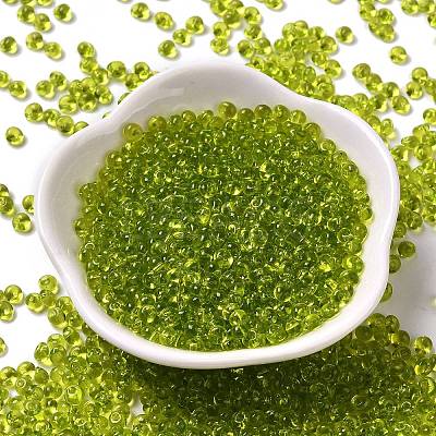 Transparent Colours Glass Seed Beads X1-SEED-P006-02A-04-1