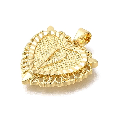Rack Plating Brass Pendants KK-I722-09G-V-1