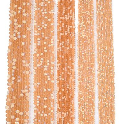 Transparent Glass Beads Strands EGLA-A044-T1mm-MB23-1
