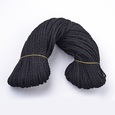 Braided Faux Suede Cord LW-Q008-2.7mm-1090-1