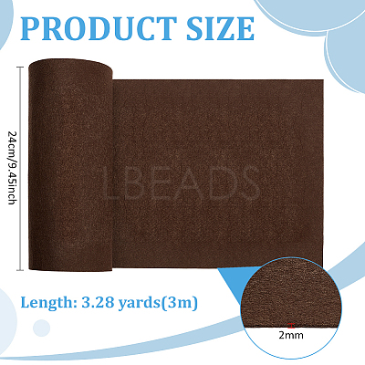 Felt Fabrics DIY-WH0622-182C-1