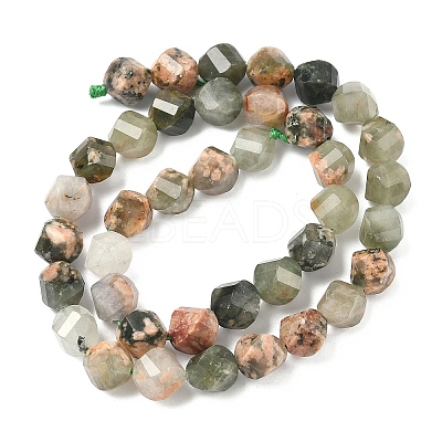 Natural Green Opal Beads Strands G-C267-B05-1