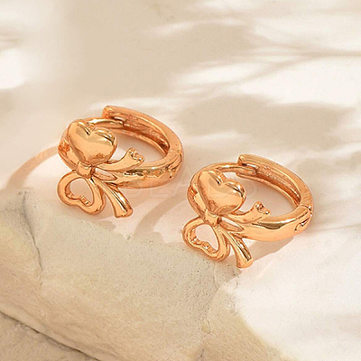 Brass Hoop Earrings YA1685-2-1