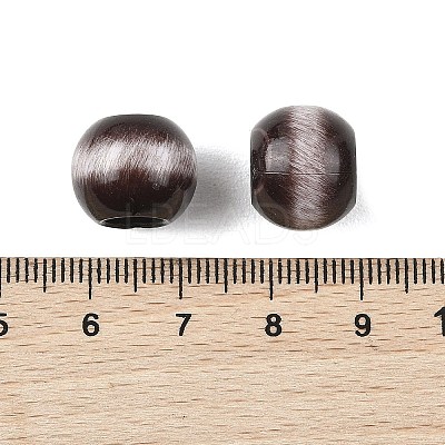 Opaque Acrylic European Beads OACR-Z036-05A-03-1