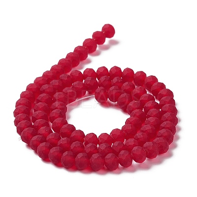 Transparent Glass Beads Strands EGLA-A034-T4mm-MD07-1