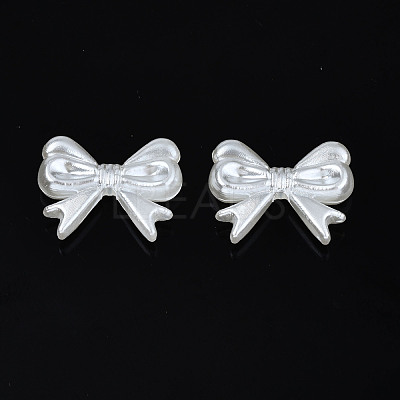 ABS Plastic Imitation Pearl Beads OACR-N008-131-1
