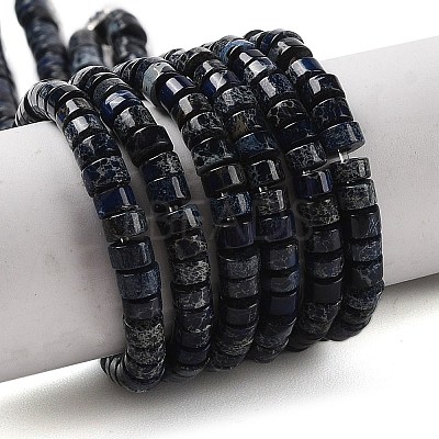 Natural Imperial Jasper Beads Strands G-Q171-A01-01E-1