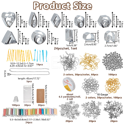 DIY Clay Tool Kits TOOL-OC0002-13-1
