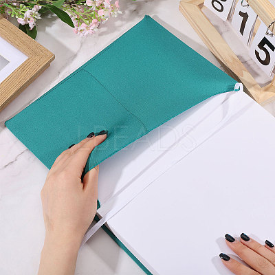 Polyester Book Cover LS-OFST-WH0004-144M-1
