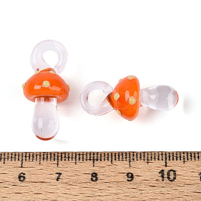 Handmade Lampwork Pendants LAMP-T021-14K-1