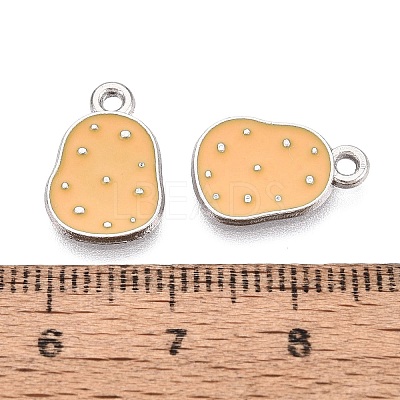 Alloy Enamel Pendants ENAM-Q003-07P-1