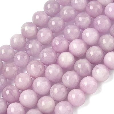 Natural Kunzite Beads Strands G-D856-03-8mm-1