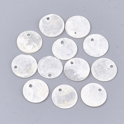 Capiz Shell Pendants X-SHEL-S274-71A-1