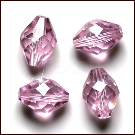 Imitation Austrian Crystal Beads SWAR-F054-11x8mm-03-1